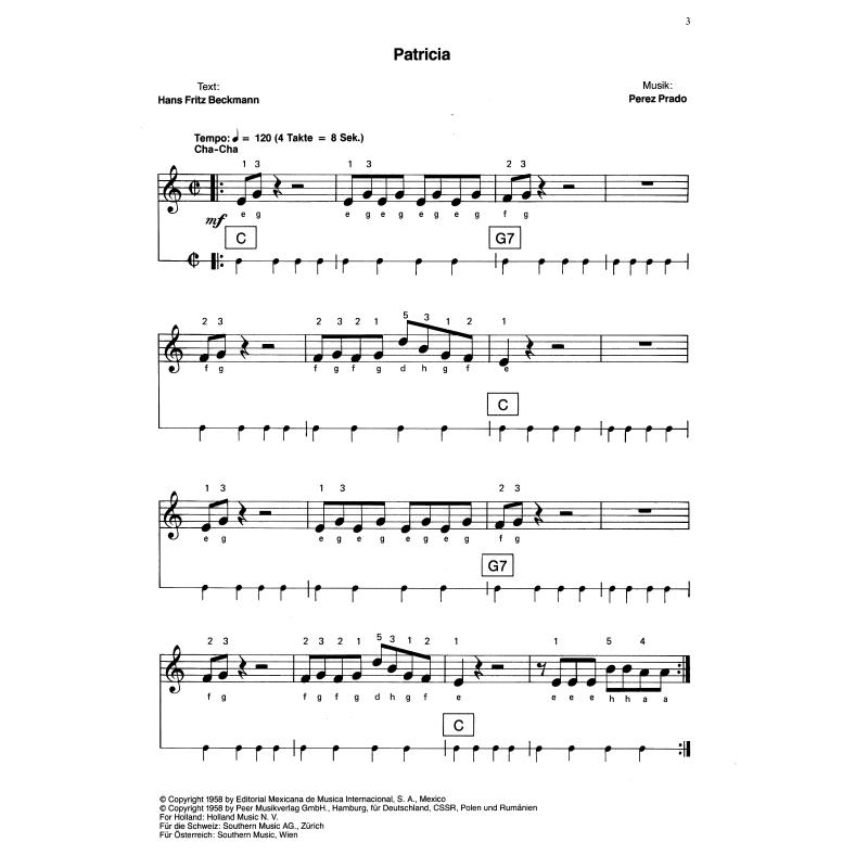 Notenbild für SIK 1230 - WELTBEKANNTE MELODIEN 2