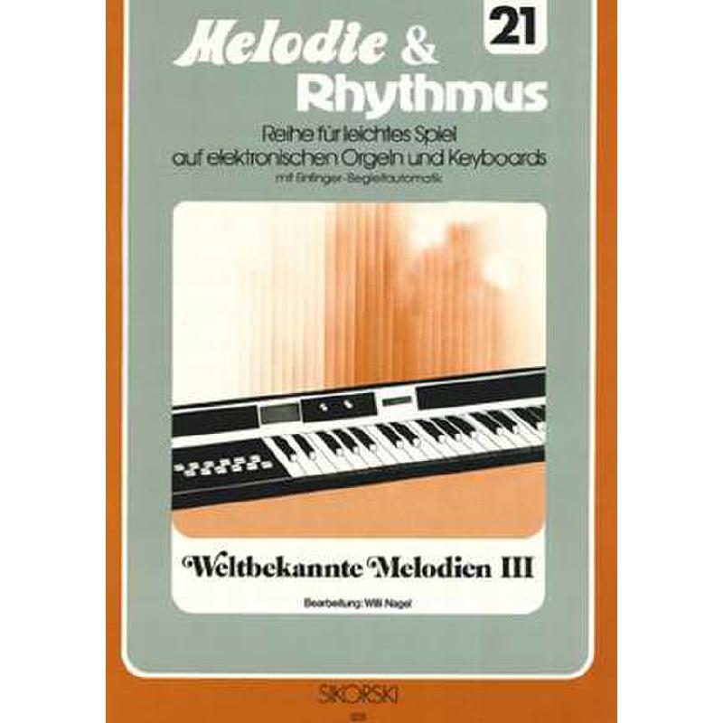 Titelbild für SIK 1231 - WELTBEKANNTE MELODIEN 3