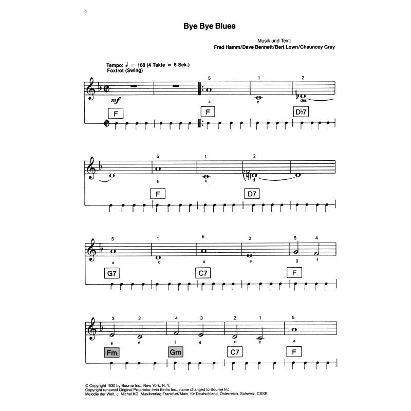 Notenbild für SIK 1231 - WELTBEKANNTE MELODIEN 3