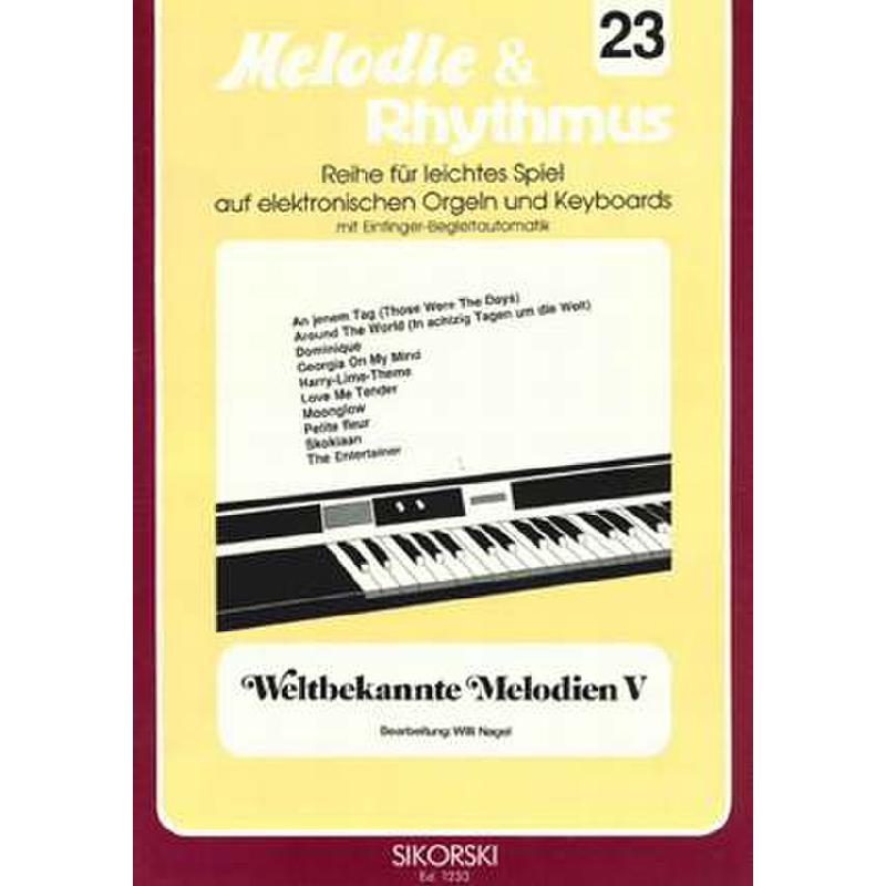 Titelbild für SIK 1233 - WELTBEKANNTE MELODIEN 5