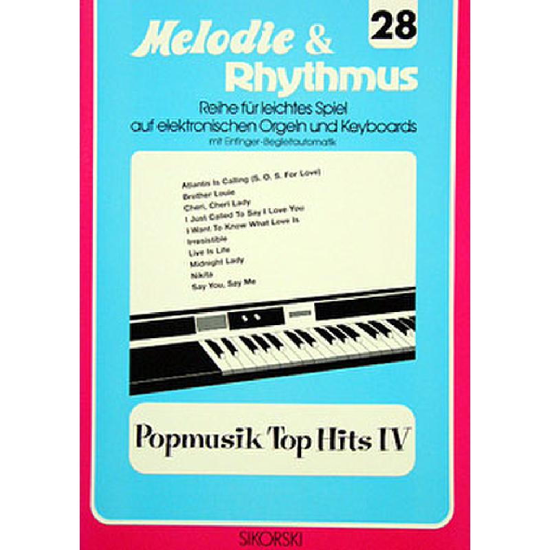 Titelbild für SIK 1238 - POPMUSIK TOP HITS 4
