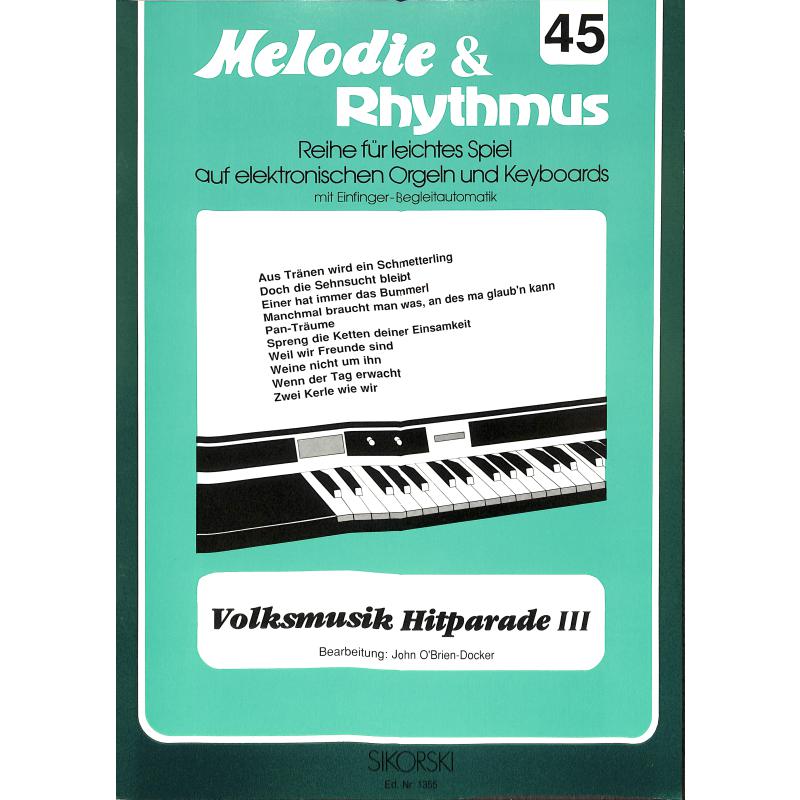 Titelbild für SIK 1355 - VOLKSMUSIK HITPARADE 3