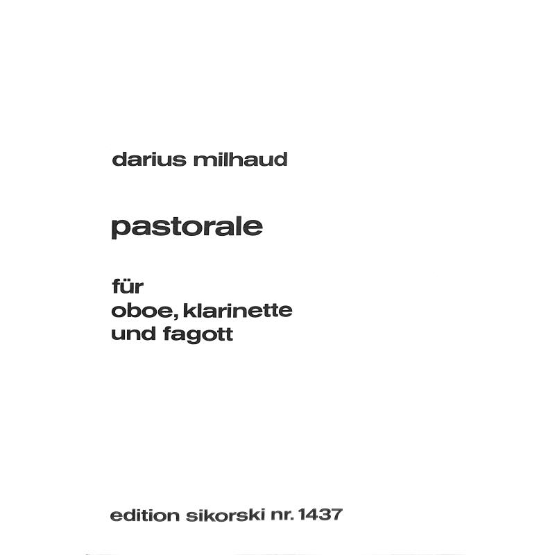 Titelbild für SIK 1437 - PASTORALE