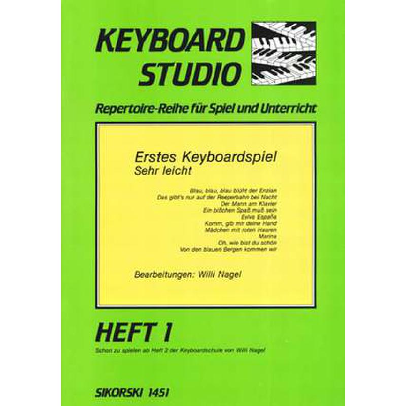 Titelbild für SIK 1451 - ERSTES KEYBOARDSPIEL BD 1