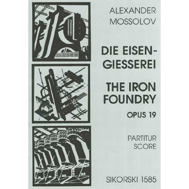 Titelbild für SIK 1585 - DIE EISENGIESSEREI OP 19
