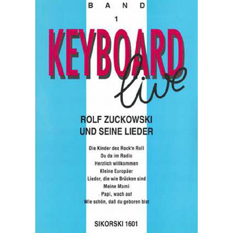 Titelbild für SIK 1601 - KEYBOARD LIVE 1