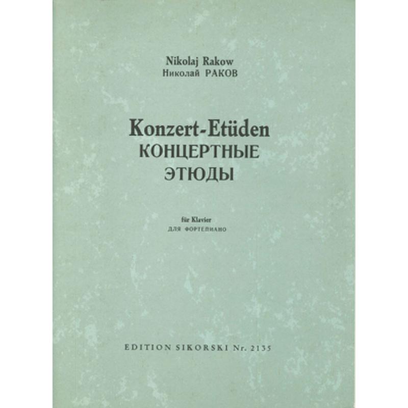 Titelbild für SIK 2135 - KONZERT ETUEDEN