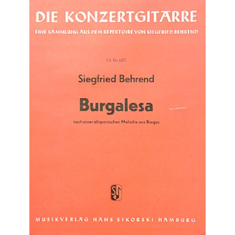 Titelbild für SIK 687 - BURGALESA