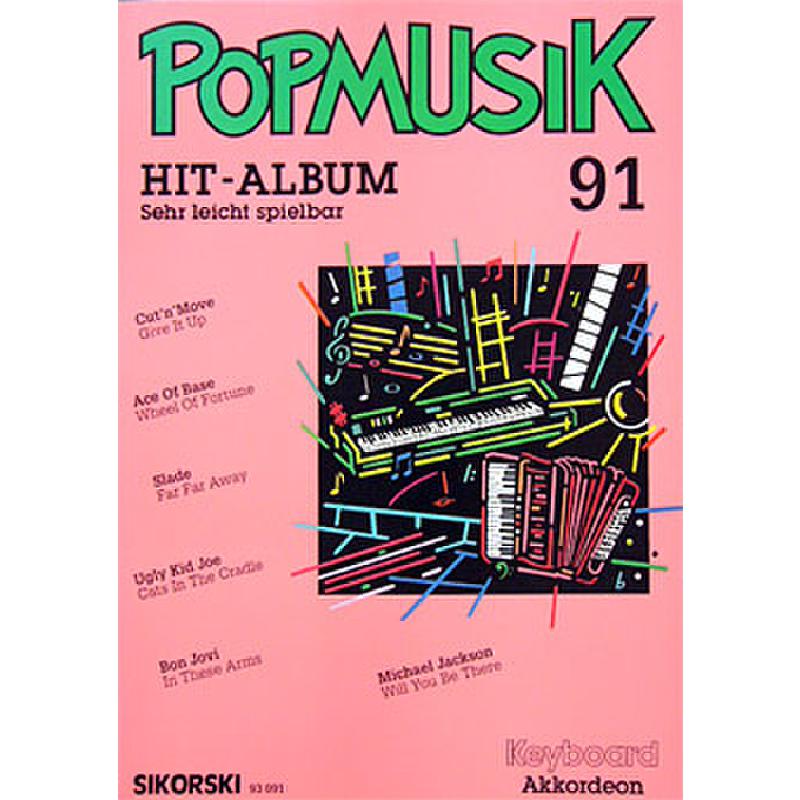 Titelbild für SIK 93091 - POPMUSIK HITALBUM 91