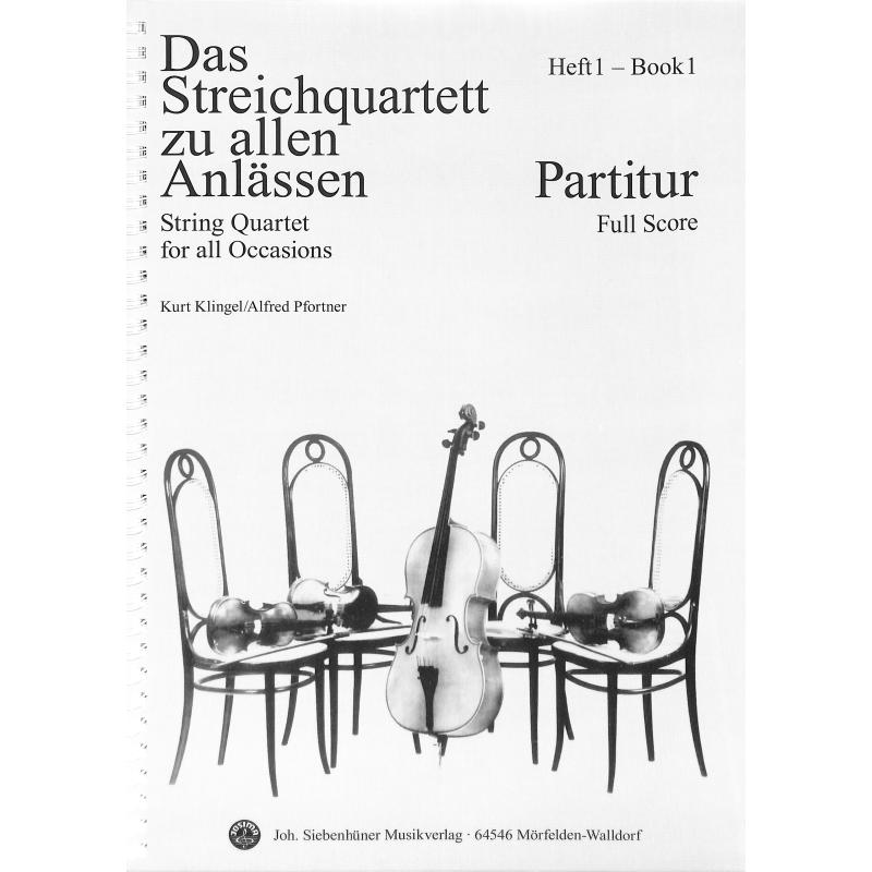 Titelbild für SIEB 20707 - DAS STREICHQUARTETT 1 ZU ALLEN