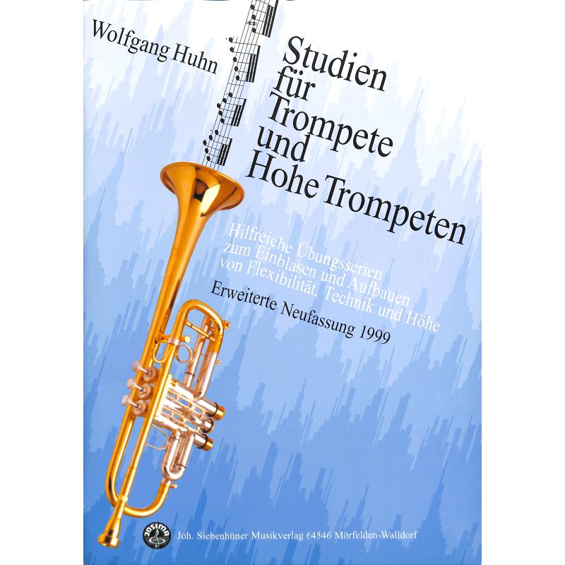 Titelbild für SIEB 21012 - STUDIEN FUER TROMPETE + HOHE TROMPETE