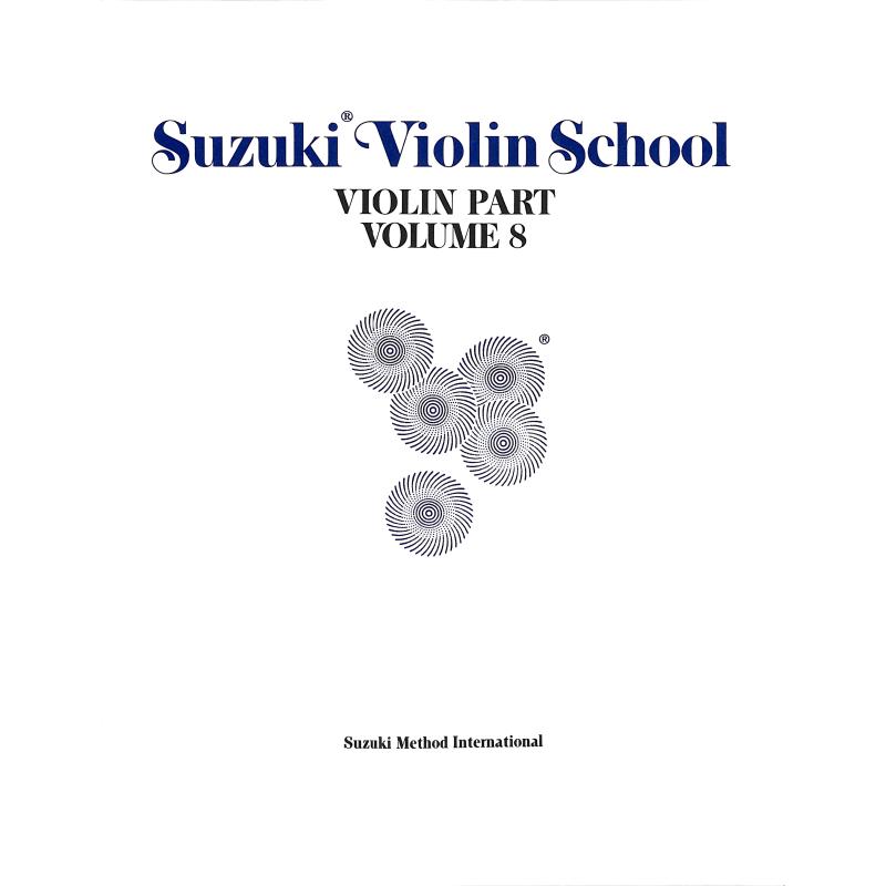 Titelbild für SBM 0158 - Violin school 8