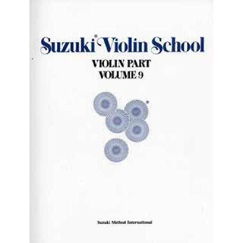 Titelbild für SBM 0225 - Violin school 9
