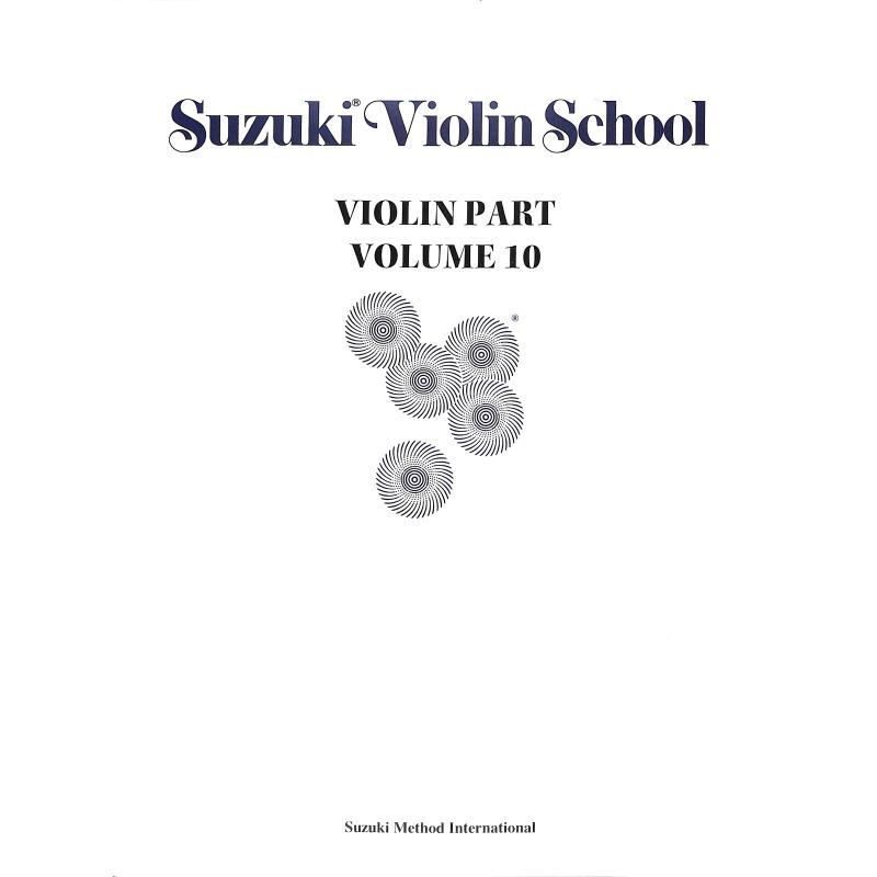 Titelbild für SBM 0226 - Violin school 10