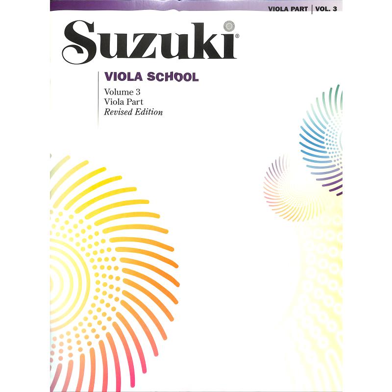 Titelbild für SBM 0243S - Viola school 3 - revised edition
