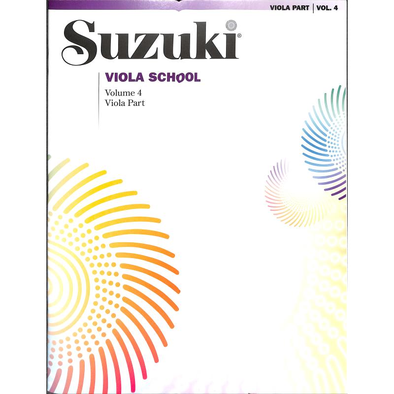 Titelbild für SBM 0244S - Viola school 4 - revised edition