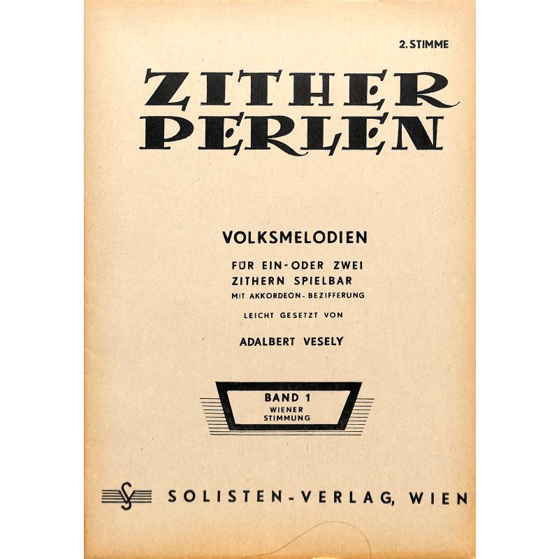 Titelbild für Weinb 9712-18 - Zither Perlen 1
