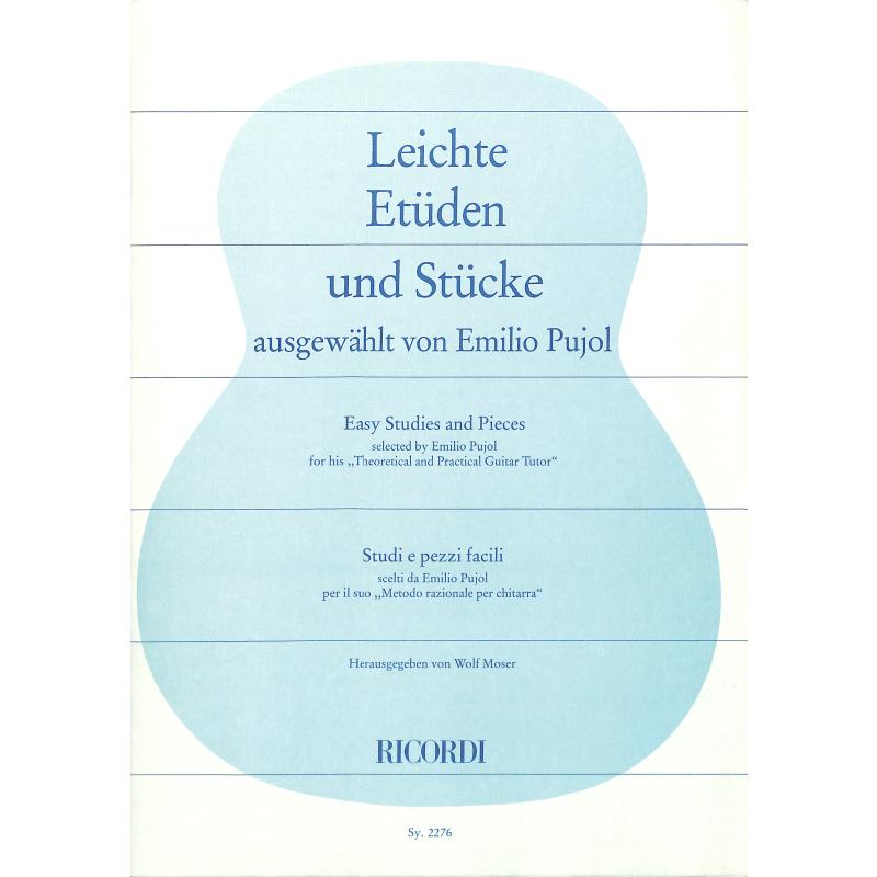 Titelbild für SY 2276 - LEICHTE ETUEDEN + STUECKE