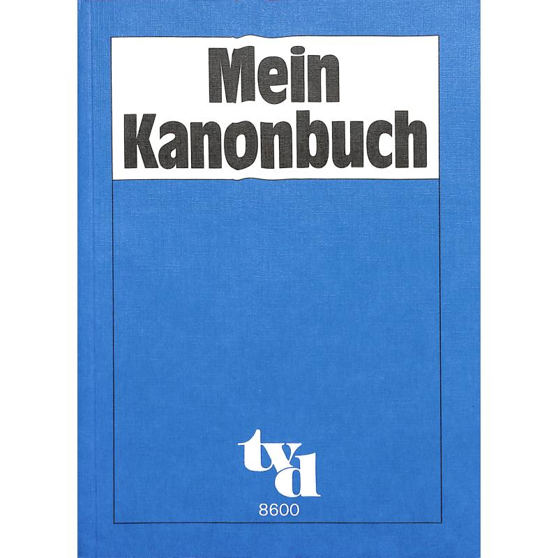 Titelbild für TVD 8600-1 - MEIN KANONBUCH