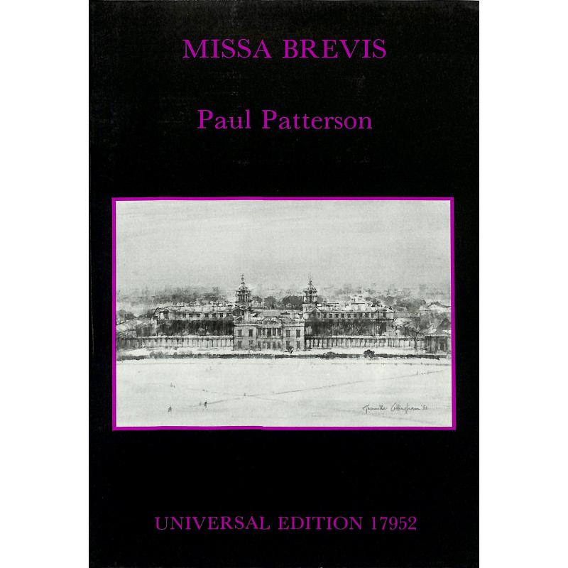 Titelbild für UE 17952 - MISSA BREVIS