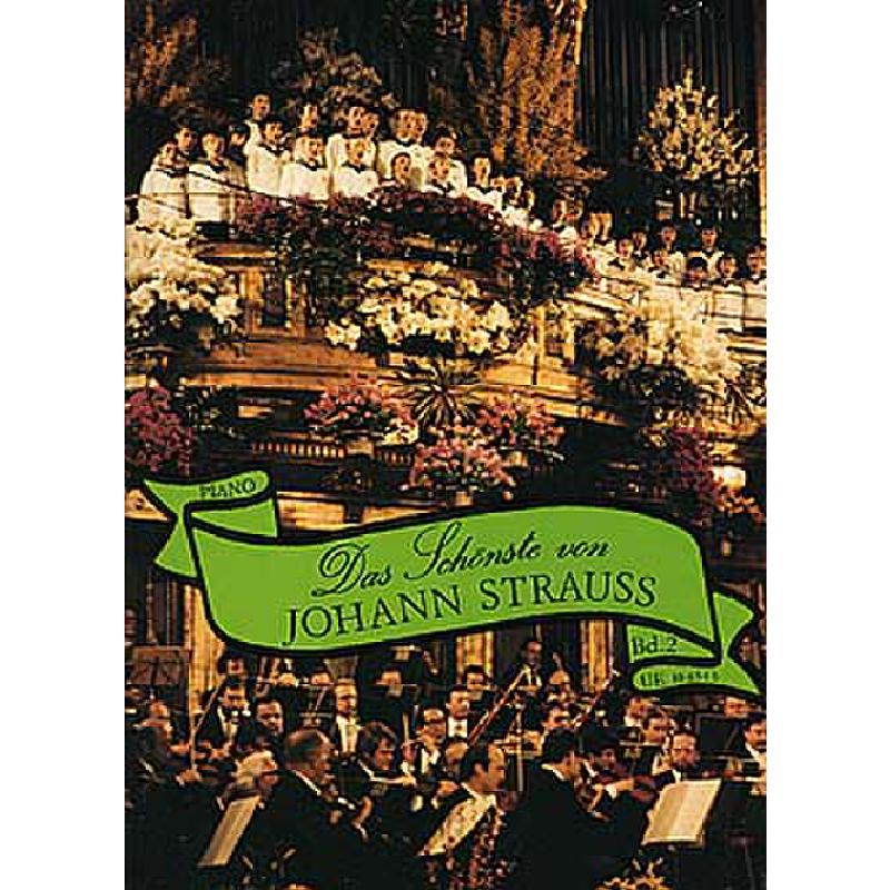 Titelbild für UE 10634B - DAS SCHOENSTE VON JOHANN STRAUSS 2