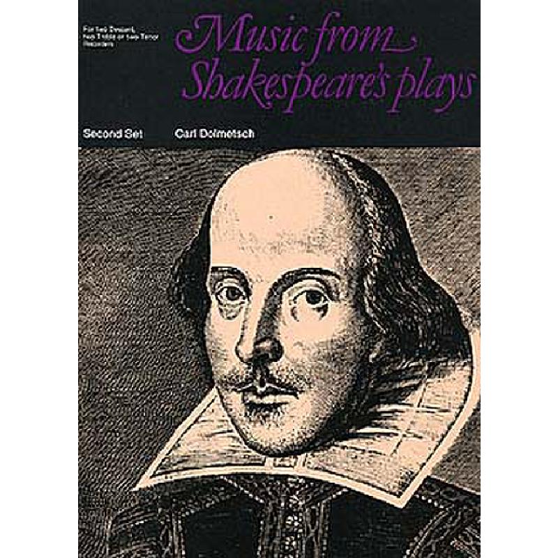 Titelbild für UE 14045A - MUSIC FROM SHAKESPEARE'S PLAYS