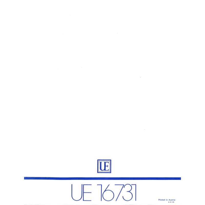 Notenbild für UE 16731 - LEICHTE LIEDER 2