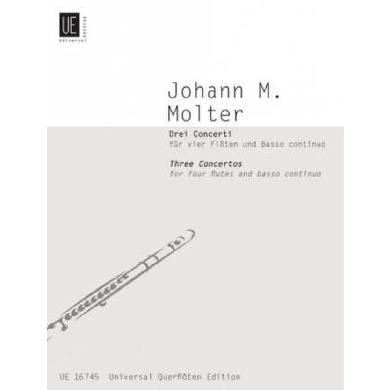 Titelbild für UE 16745 - 3 KONZERTE
