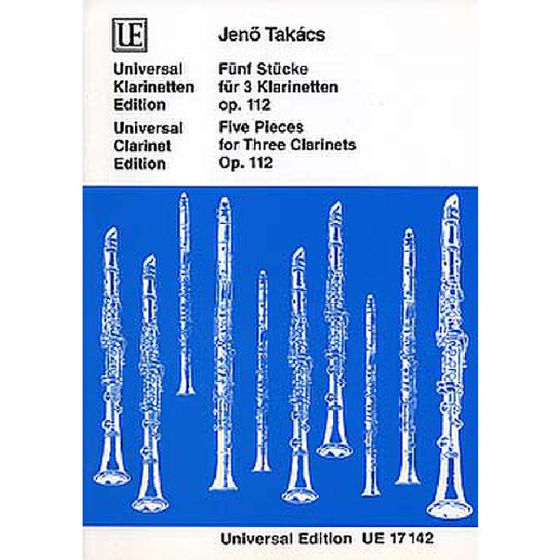 Titelbild für UE 17142 - 5 STUECKE OP 112