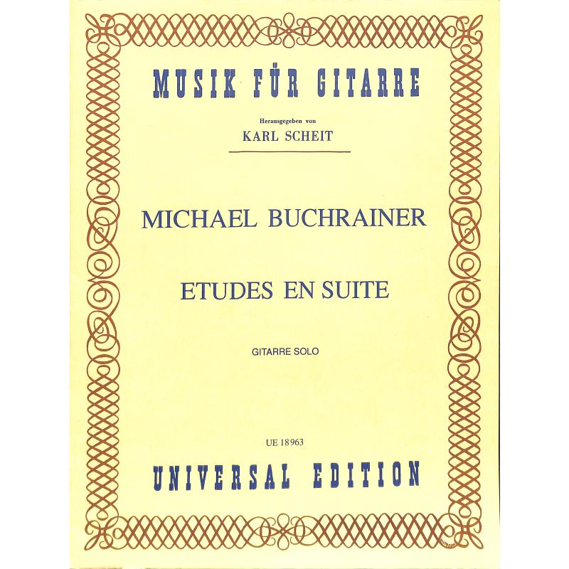 Titelbild für UE 18963 - ETUDES EN SUITE