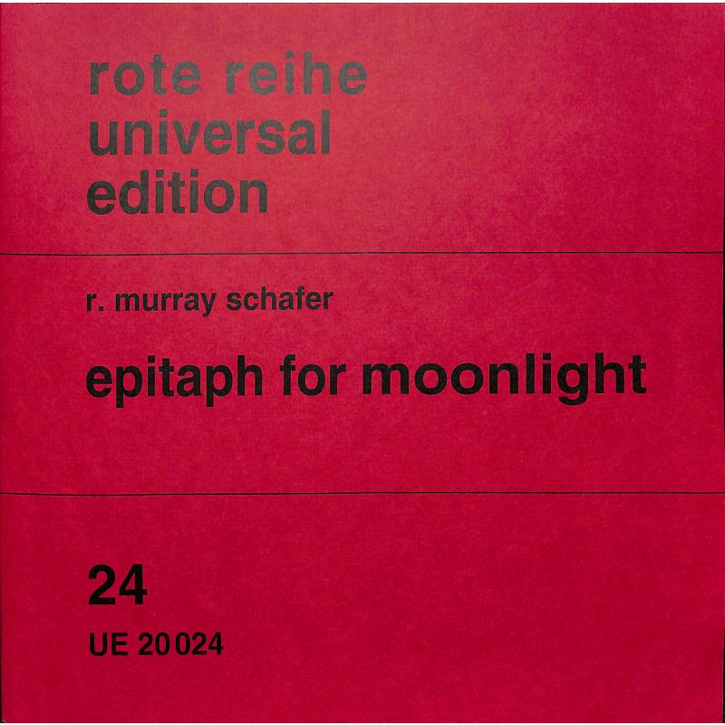 Titelbild für UE 20024 - EPITAPH FOR MOONLIGHT