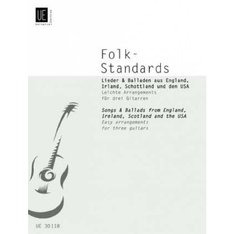 Titelbild für UE 30118 - FOLK STANDARDS - SONGS + BALLAD