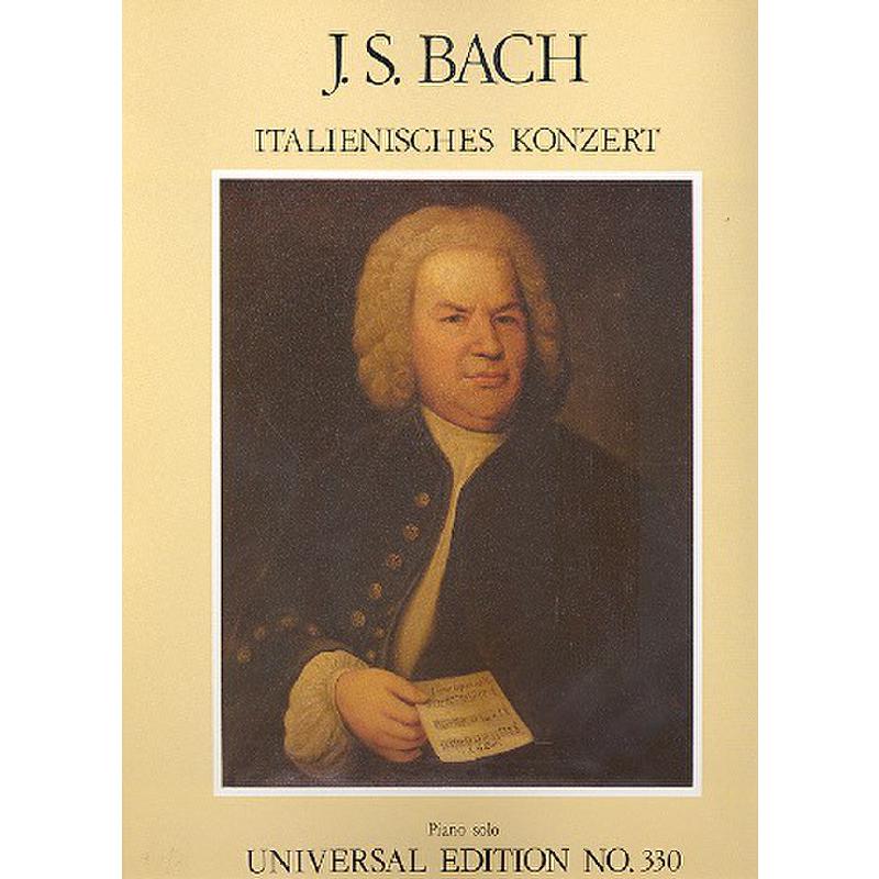 Titelbild für UE 330 - ITALIENISCHES KONZERT F-DUR BWV 971