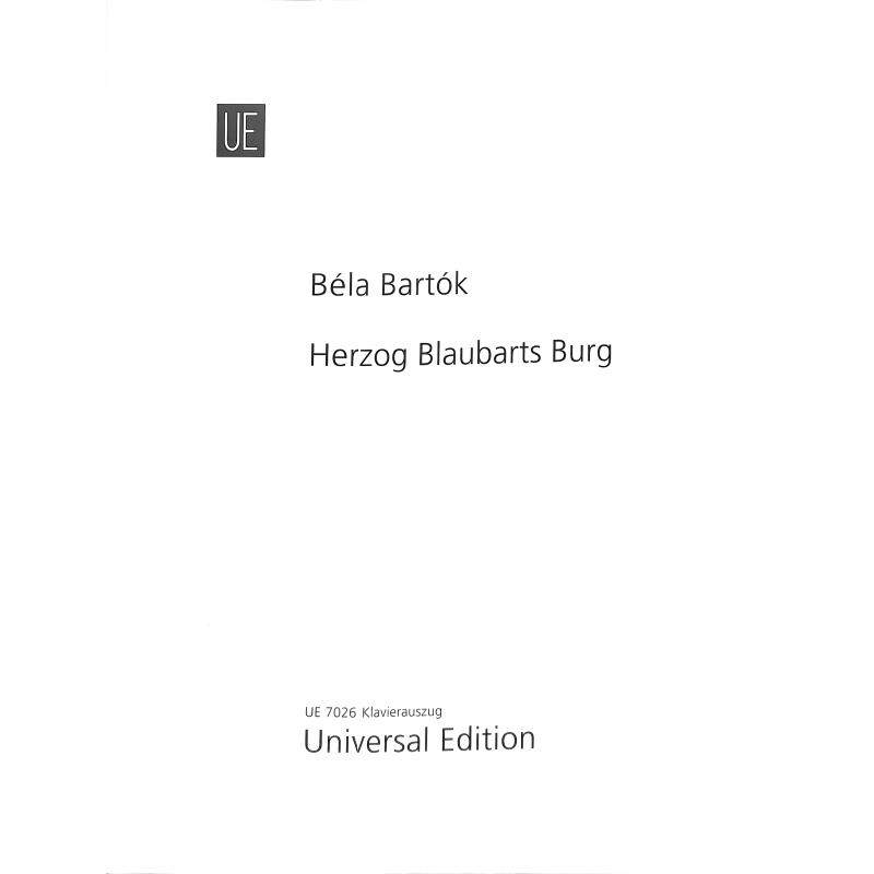 Titelbild für UE 7026 - HERZOG BLAUBARTS BURG