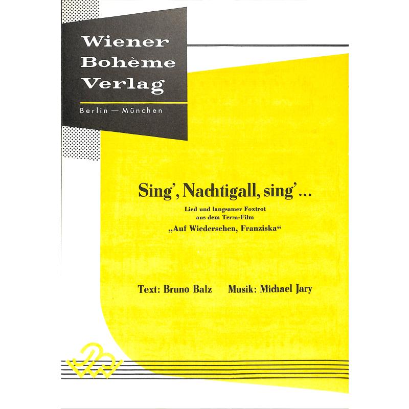 Titelbild für UFT 107243 - Sing Nachtigall sing