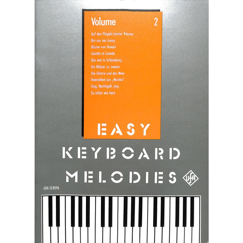 Titelbild für UFT 138596 - Easy keyboard melodies 2