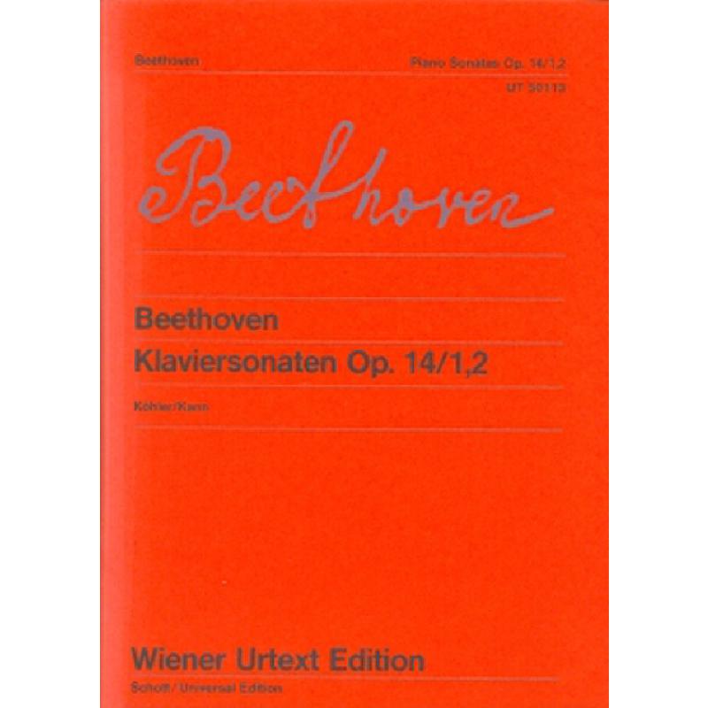 Titelbild für UT 50113 - 2 SONATEN OP 14
