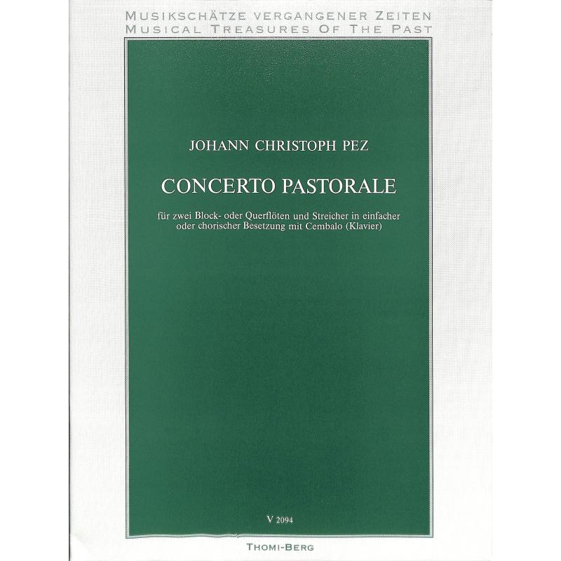 Titelbild für V 2094-01 - CONCERTO PASTORALE F-DUR