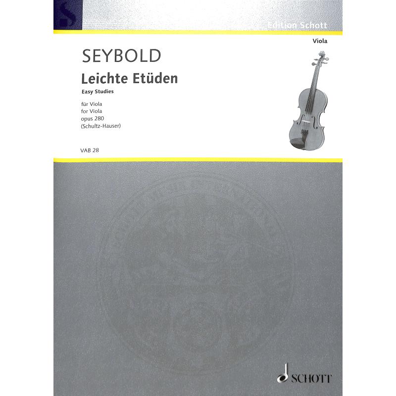Titelbild für VAB 28 - LEICHTE ETUEDEN NACH OP 280