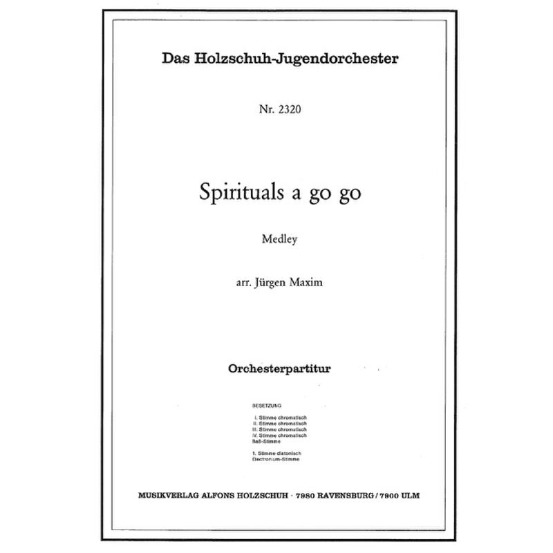 Titelbild für VHR 2320-00 - SPIRITUALS A GO GO