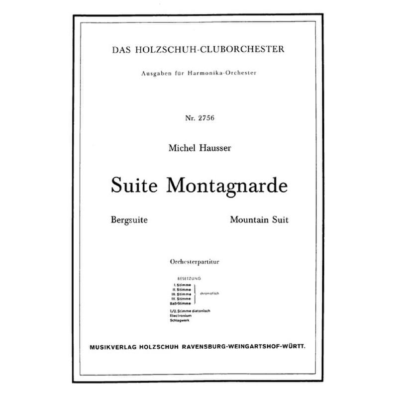 Titelbild für VHR 2756-00 - SUITE MONTAGNARDE - BERGSUITE