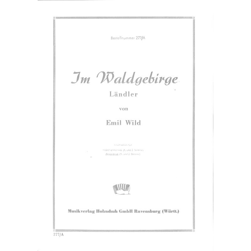 Titelbild für VHR 277A - IM WALDGEBIRGE