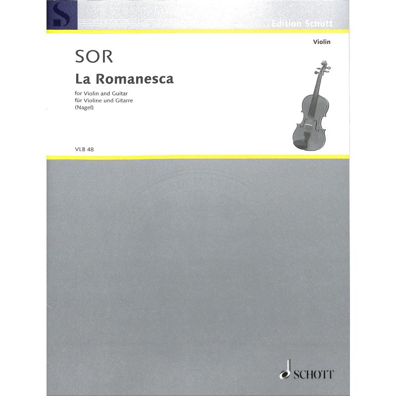 Titelbild für VLB 48 - LA ROMANESCA (1835)