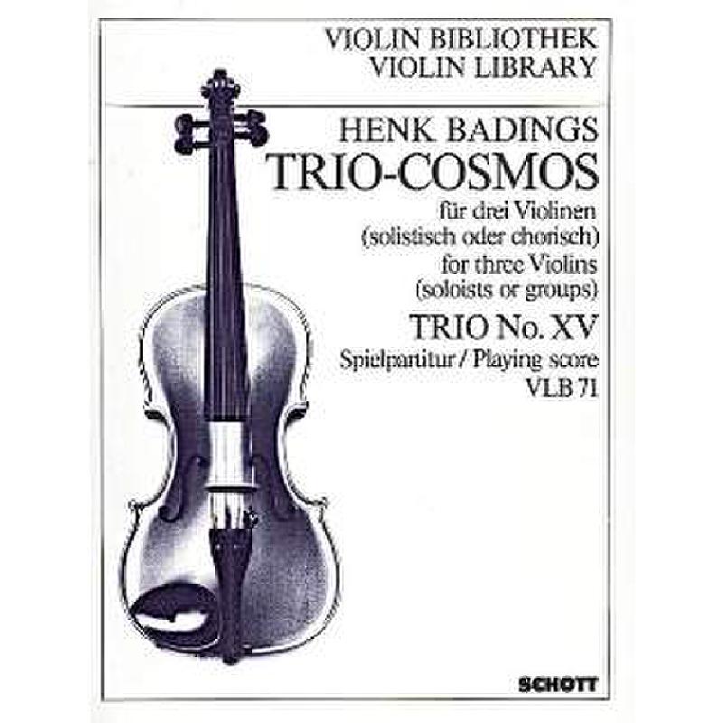 Titelbild für VLB 71 - TRIO COSMOS 15