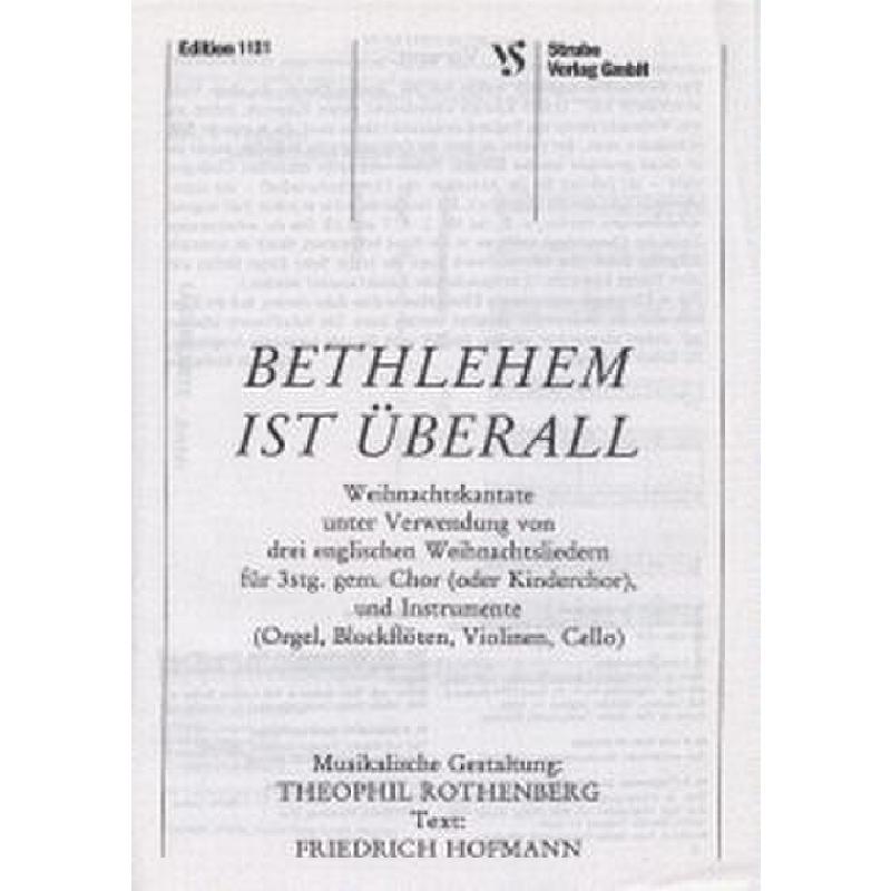 Titelbild für VS 1121 - BETHLEHEM IST UEBERALL