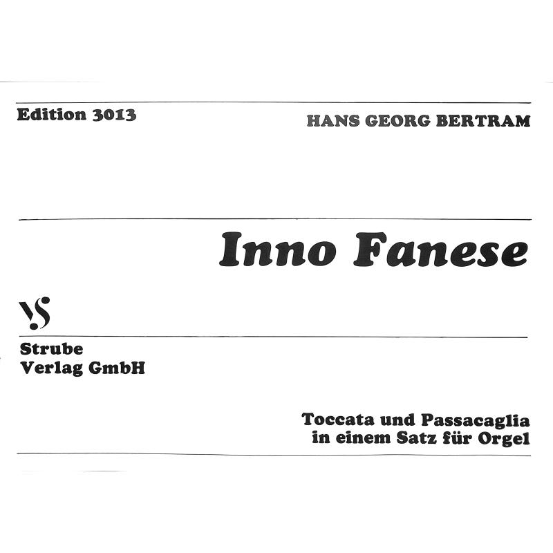 Titelbild für VS 3013 - INNO FANESE