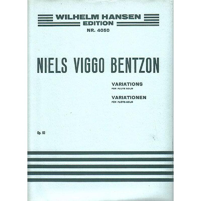 Titelbild für WH 27925 - VARIATIONEN