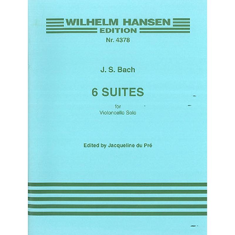 Titelbild für WH 29613 - 6 SUITEN BWV 1007-1012 (VC)
