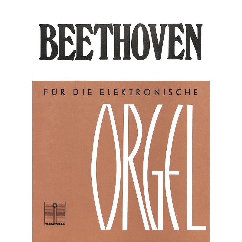 Titelbild für WM 26030 - Für die elektronische Orgel