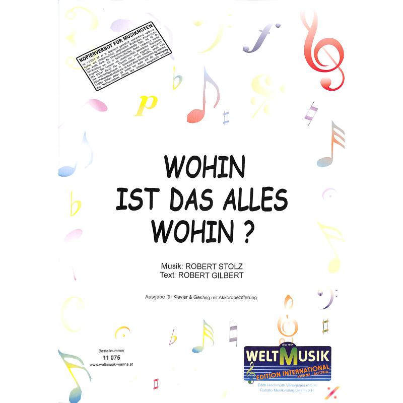 Titelbild für WM 11075 - WOHIN IST DAS ALLES WOHIN